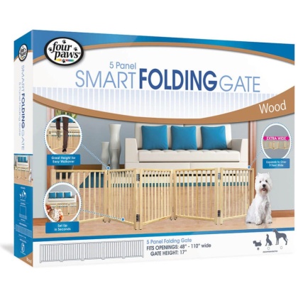 Four Paws Free Standing Gate for Small Pets