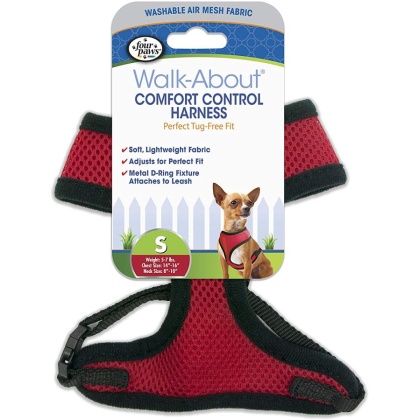 Four Paws Comfort Control Harness - Red