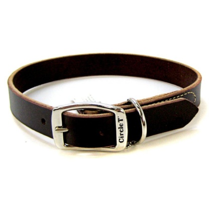 Circle T Latigo Leather Town Collar