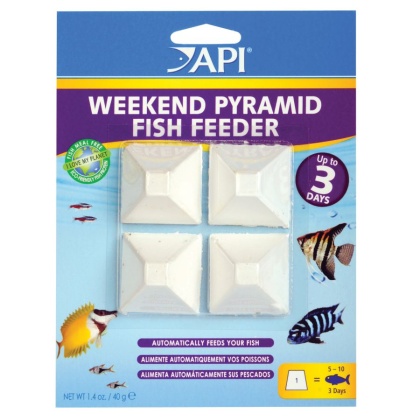 API 3-Day Pyramid Fish Feeder