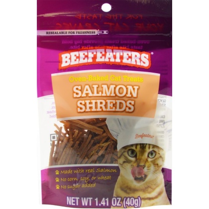 Beefeaters Oven Baked Salmon Shreds Cat Treats