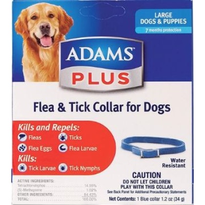 Adams Plus Flea & Tick Collar for Dogs