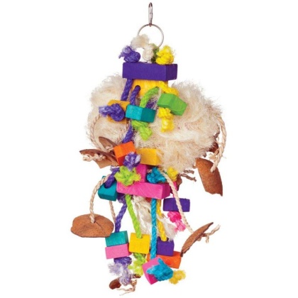 Prevue Bodacious Bites Tough Puff Bird Toy