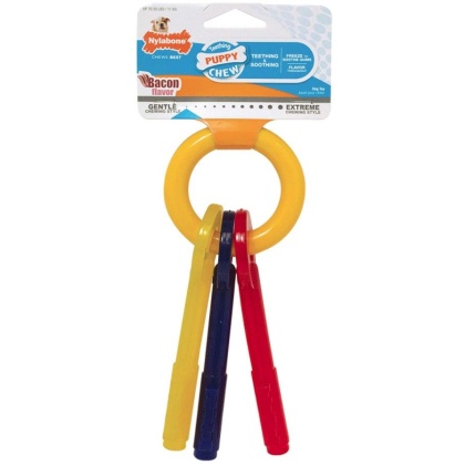 Nylabone Puppy Chew Teething Keys Chew Toy