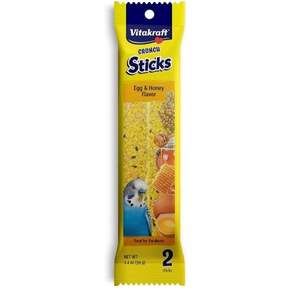 Vitakraft Crunch Sticks Egg and Honey for Parakeets