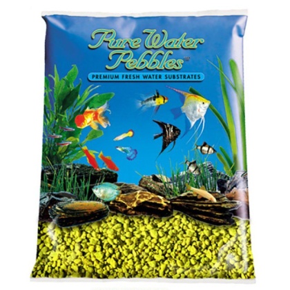 Pure Water Pebbles Aquarium Gravel - Daffodil