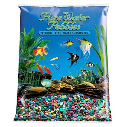 Pure Water Pebbles Aquarium Gravel - Rainbow