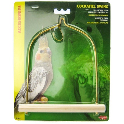 Living World Cockatiel Wood Swing