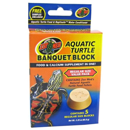 Zoo Med Aquatic Turtle Banquet Block